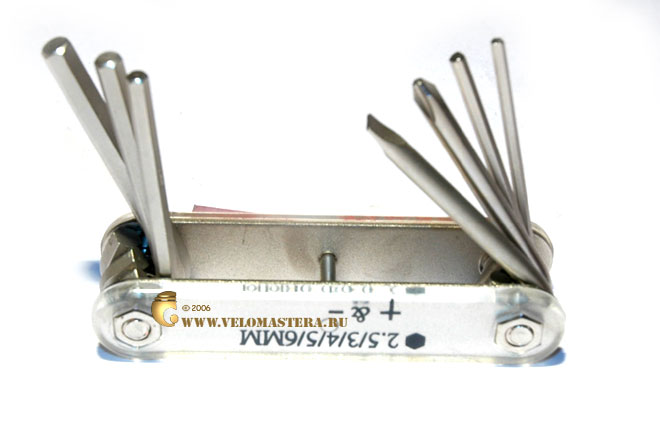 Ключ-ножик 8 предметов