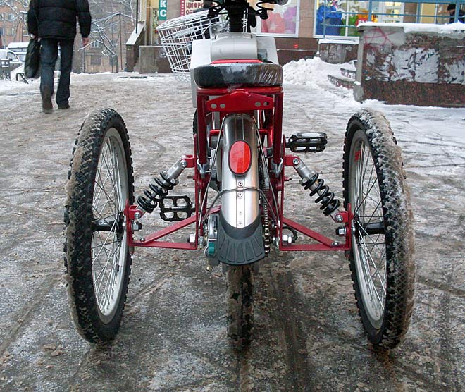 Комплект для создания четырех колесного велосипеда «H2»