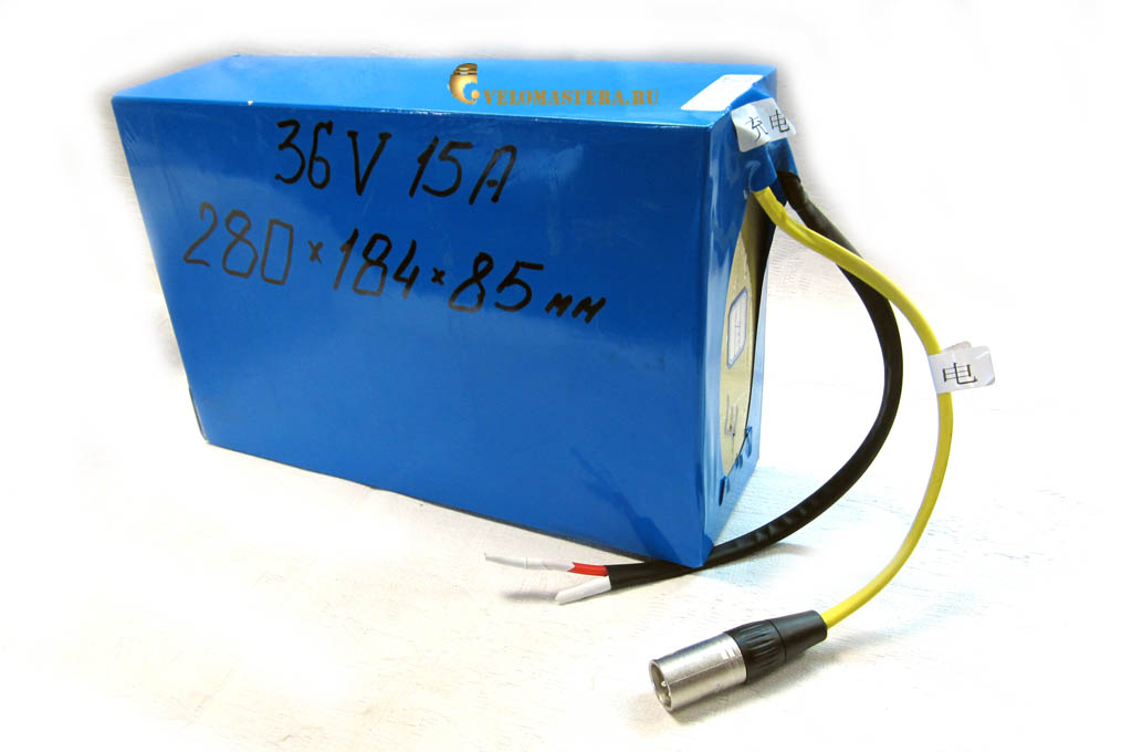 Аккумулятор Li-Fe-Po4 Headway 36V-15А 540W/h  +  з/у 12эл.