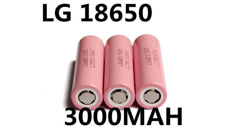 Элементы LG 18650 D1     Ёмкость, 3000 мАч  5A